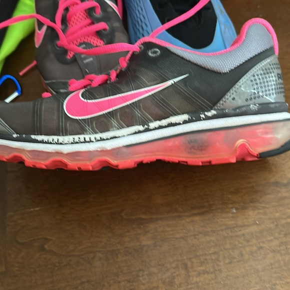 Nike Air Max, pink with gray,woman’s size 8.5, YOU NEED TO BUY INSOLES - Picture 8 of 10